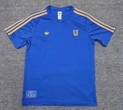 2526 Tigres blue retro blue jersey size S-4XL